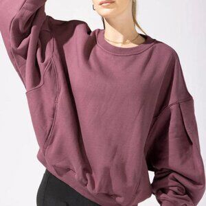 Popflex Brunch Sweater - Merlot